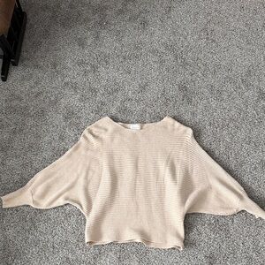 Cozy Beige Women's Sweater